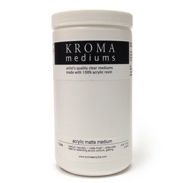 acrylic matte medium – Kroma Artist's Acrylics
