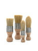 Natural Chunking Stubby Handle Brush (oval)