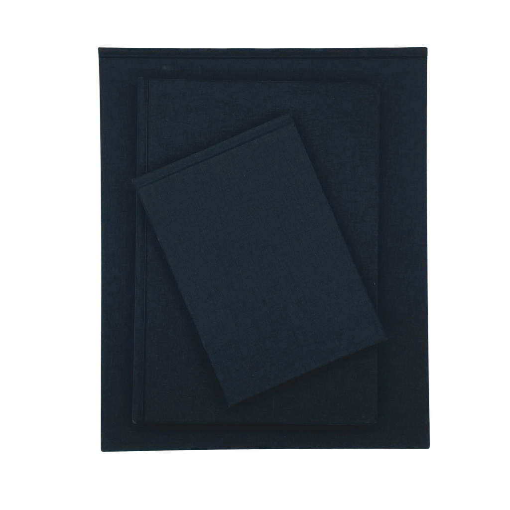 k&p watercolour journal - black