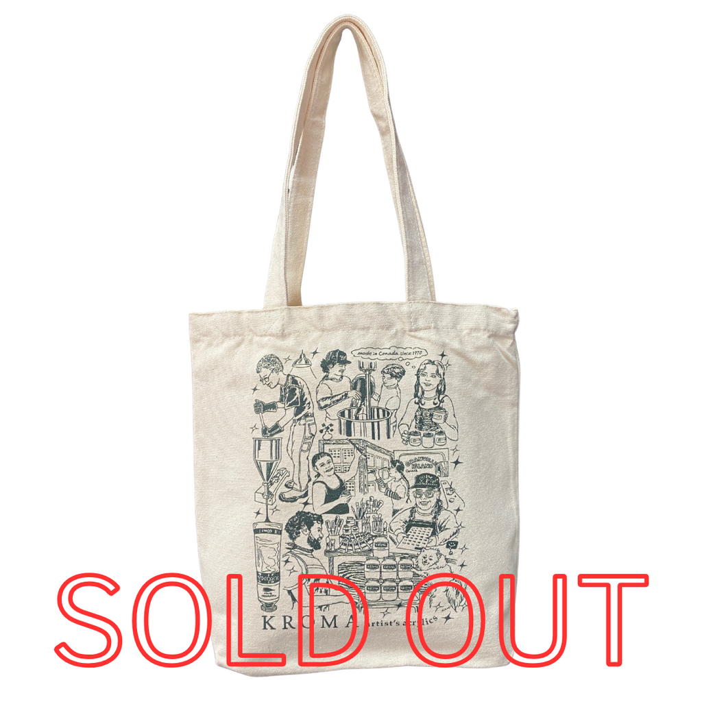 small tote bag - green
