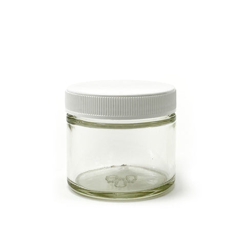 2oz glass jar with lid