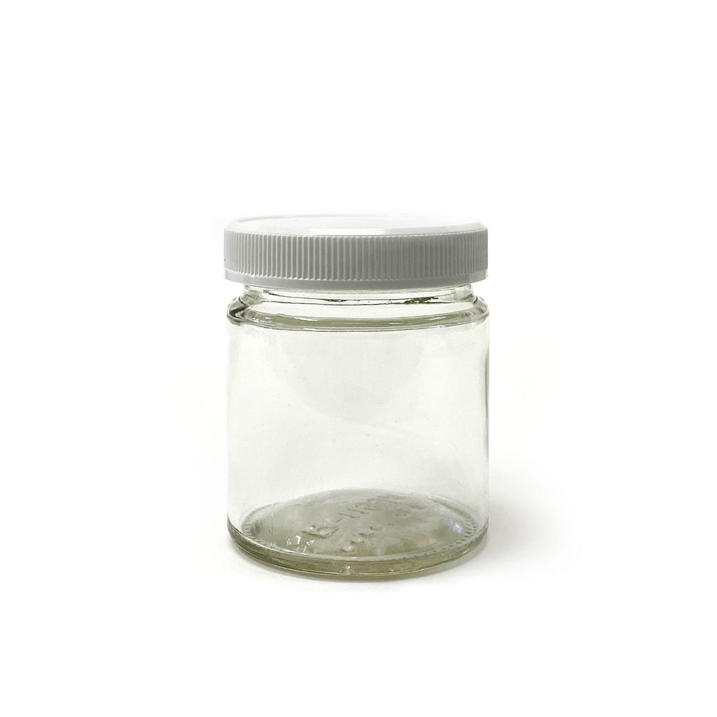 4oz glass jar with lid
