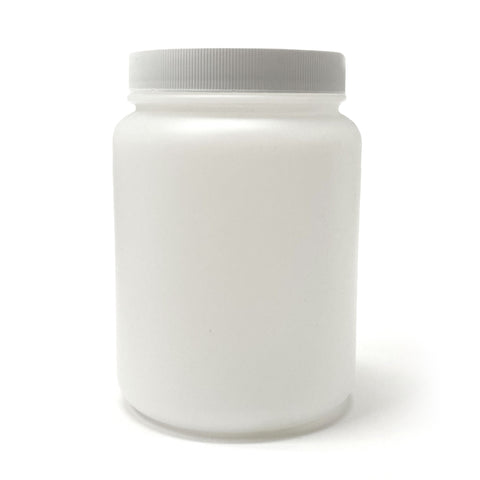 1.125L HDPE jar with lid
