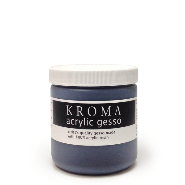 black gesso Kroma Artist's Acrylics